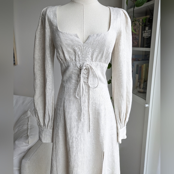 Reformation Anton Linen Dress - Picture 5 of 7